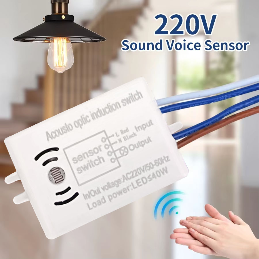 Home Automation Industry - Interruttore del sensore vocale del suono