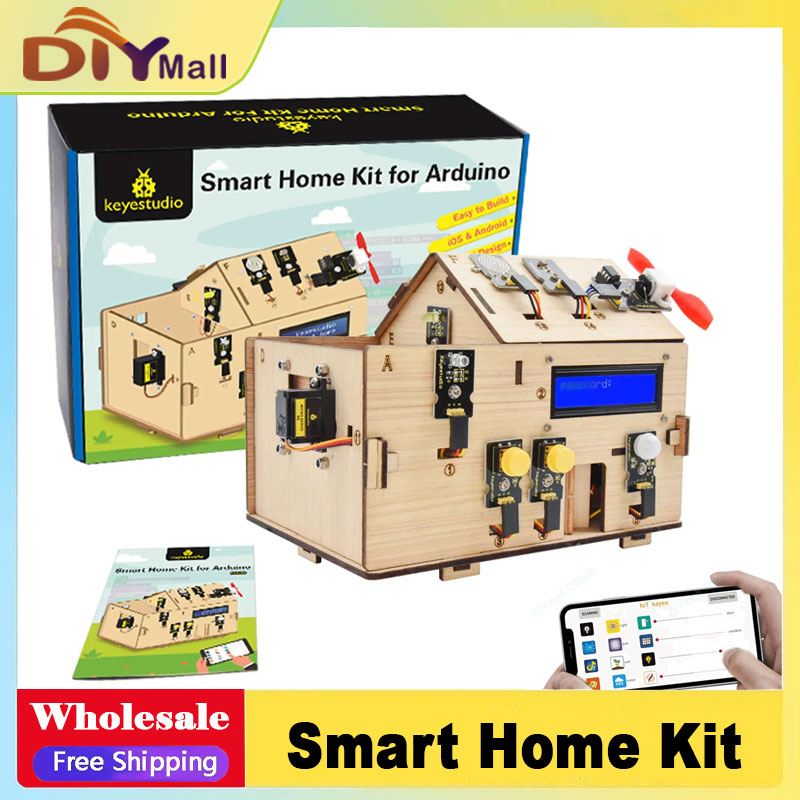 Home Automation Diy Kit - Keyestudio Smart IoT Home Kit con