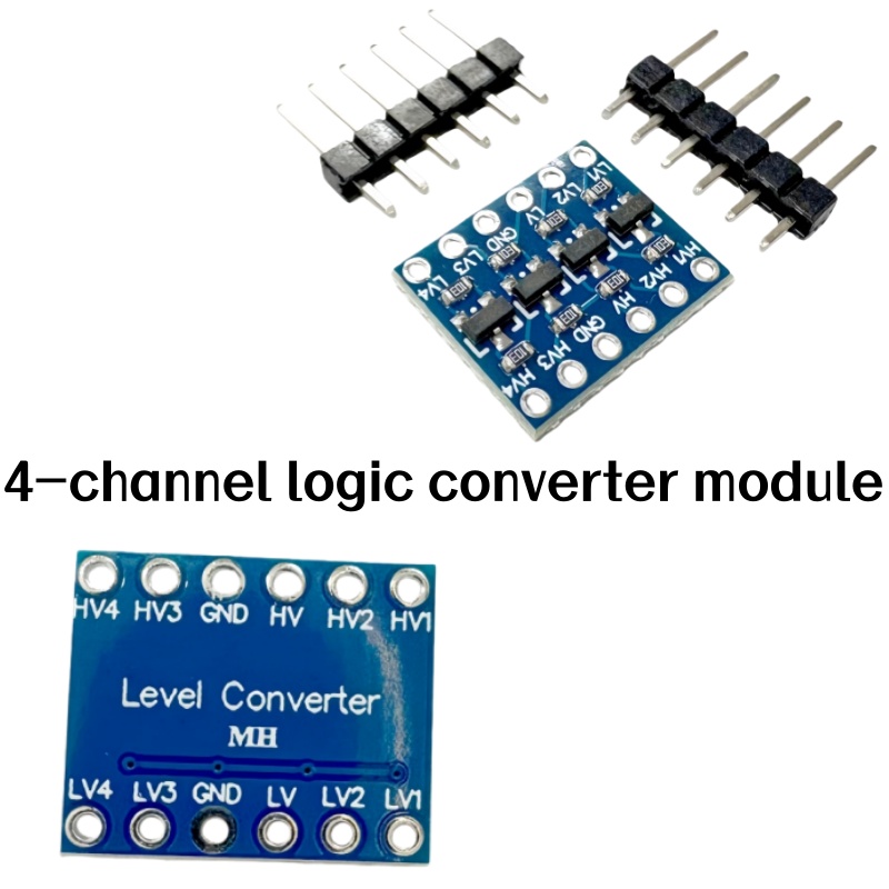 Level Shifter 3.3V - Modulo convertitore di livello logico a