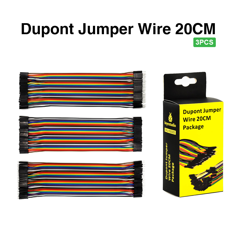 Esp8266 Nodemcu Board - Keyestudio 3 pezzi Dupont line Jumper