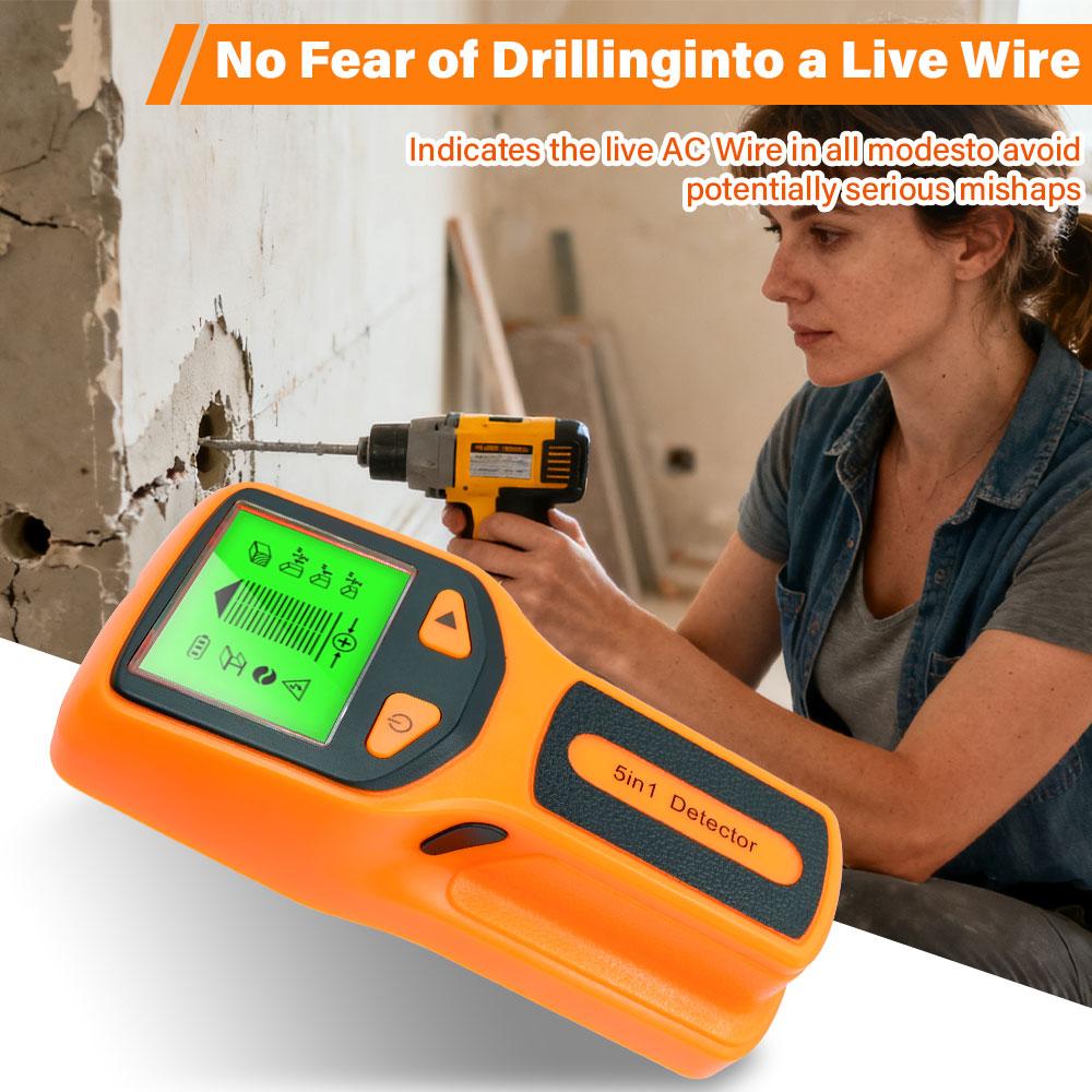 Water Leak Detector Wired - Nuovo rilevatore da parete 5 in