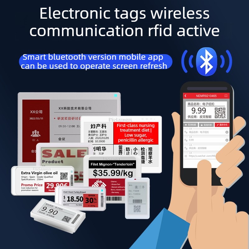 Display Epaper 2.9 - Display E-Paper Bluetooth con Schermo E-Ink