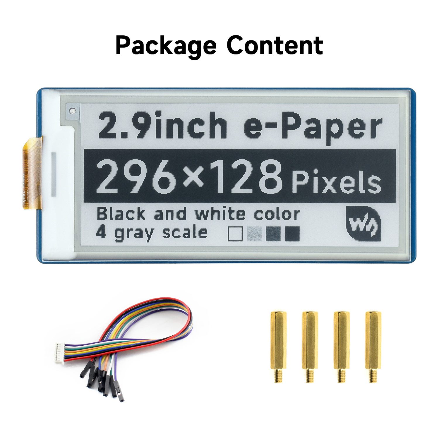 Waveshare Modulo display E-Ink - Display Epaper 2.9 recensione e prezzo