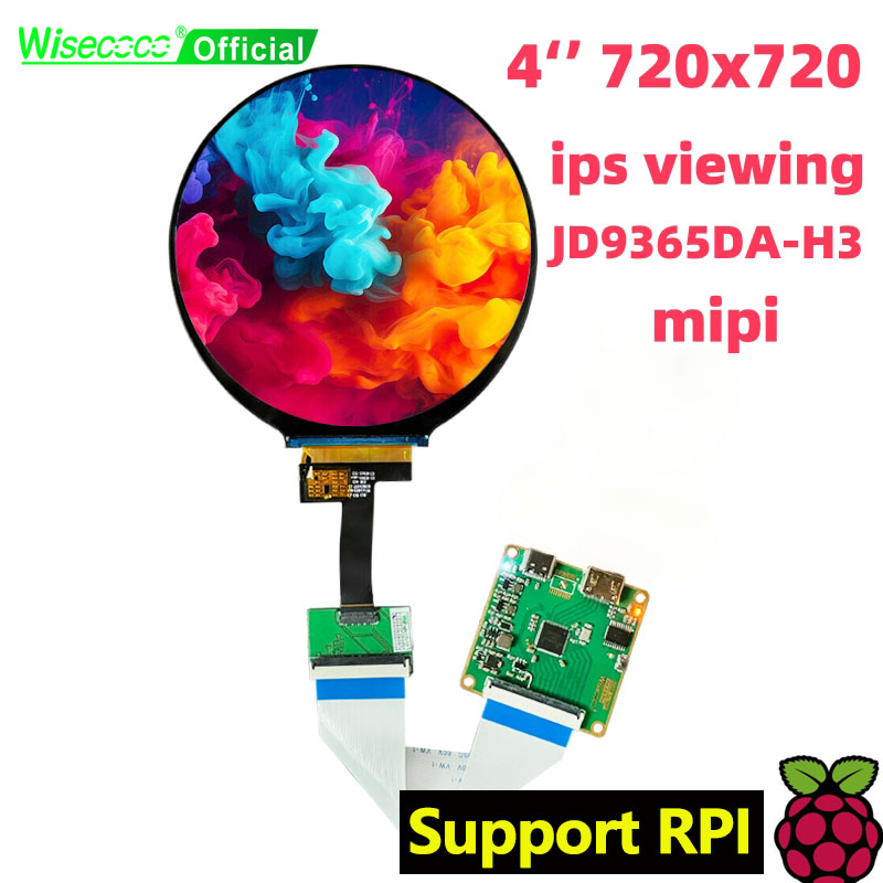 Wisecoco Display LCD rotondo d - Home Automation Raspberry Pi recensione e prezzo