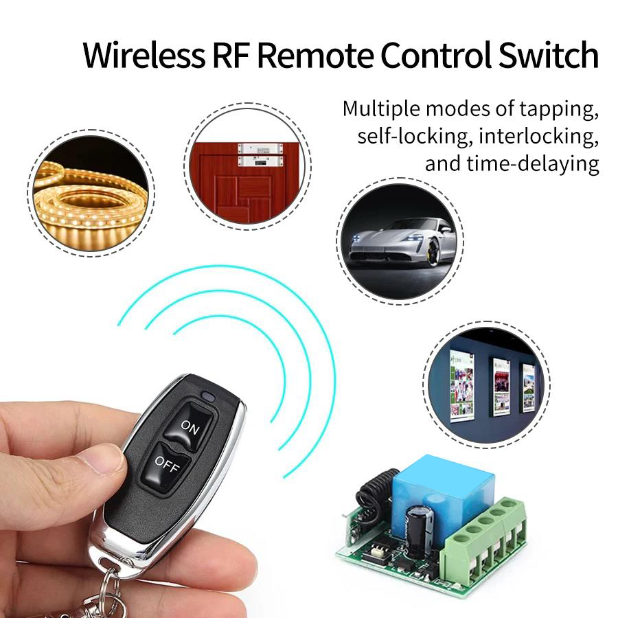 Interruttore Wireless con Tele - 433Mhz Receiver Module recensione e prezzo
