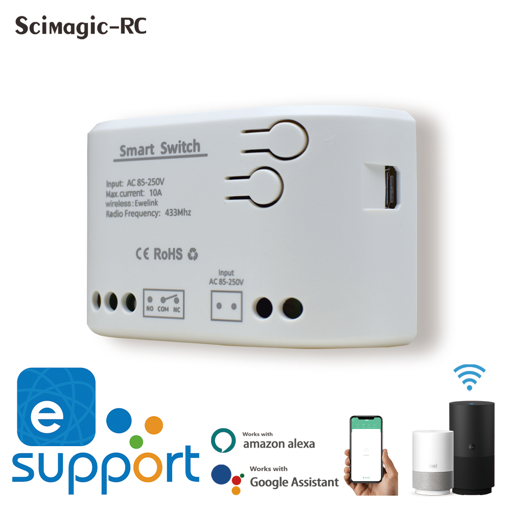 EWELINK Wifi Modulo Relè Intel - 433Mhz Receiver Module recensione e prezzo