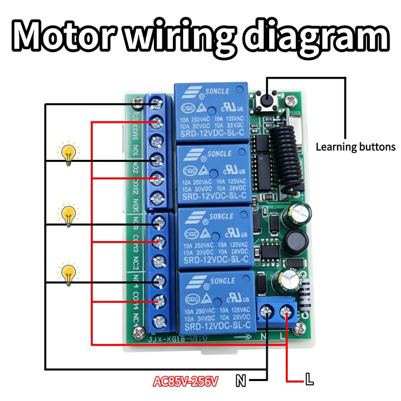 Interruttore di Controllo Remo - 433Mhz Receiver Module recensione e prezzo
