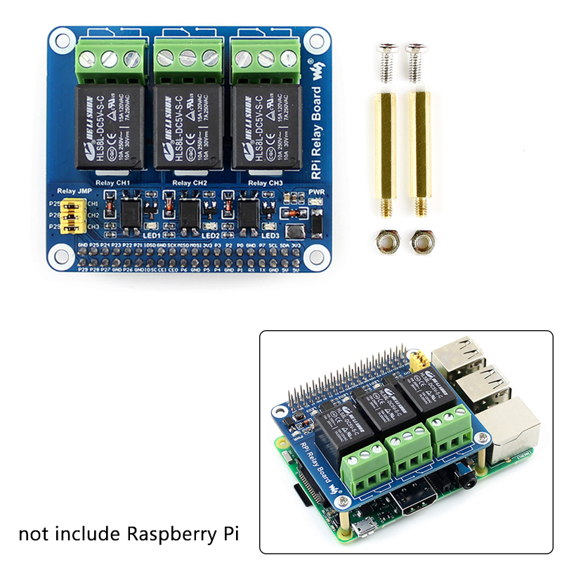 Scheda di espansione relè a 3  - Home Automation Raspberry Pi recensione e prezzo
