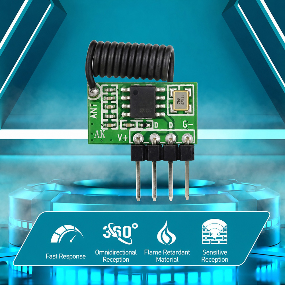 Modulo Ricevitore RF Supereter - 433Mhz Receiver Module recensione e prezzo