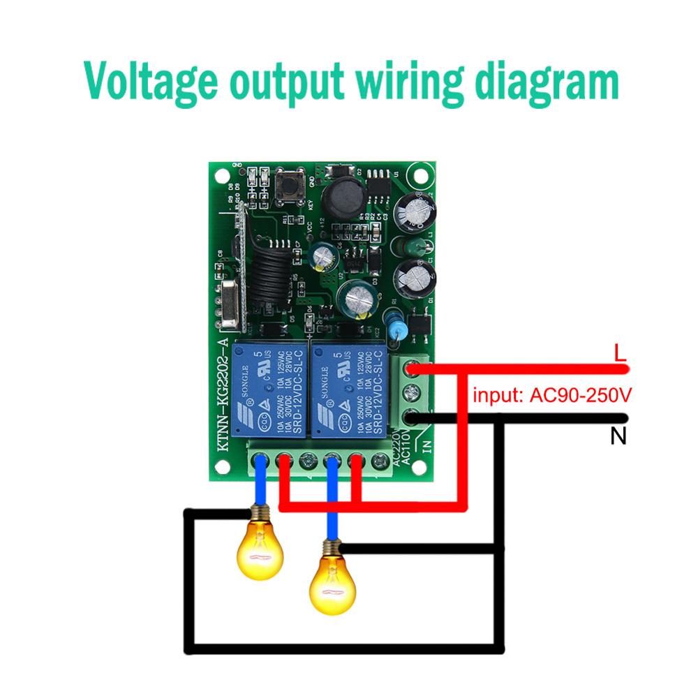 Interruttore telecomando Wirel - 433Mhz Receiver Module recensione e prezzo