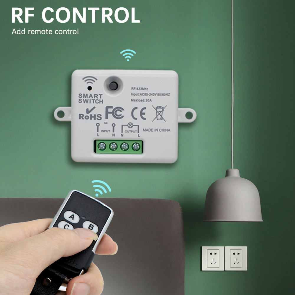 Interruttore Telecomandato Wir - 433Mhz Receiver Module recensione e prezzo