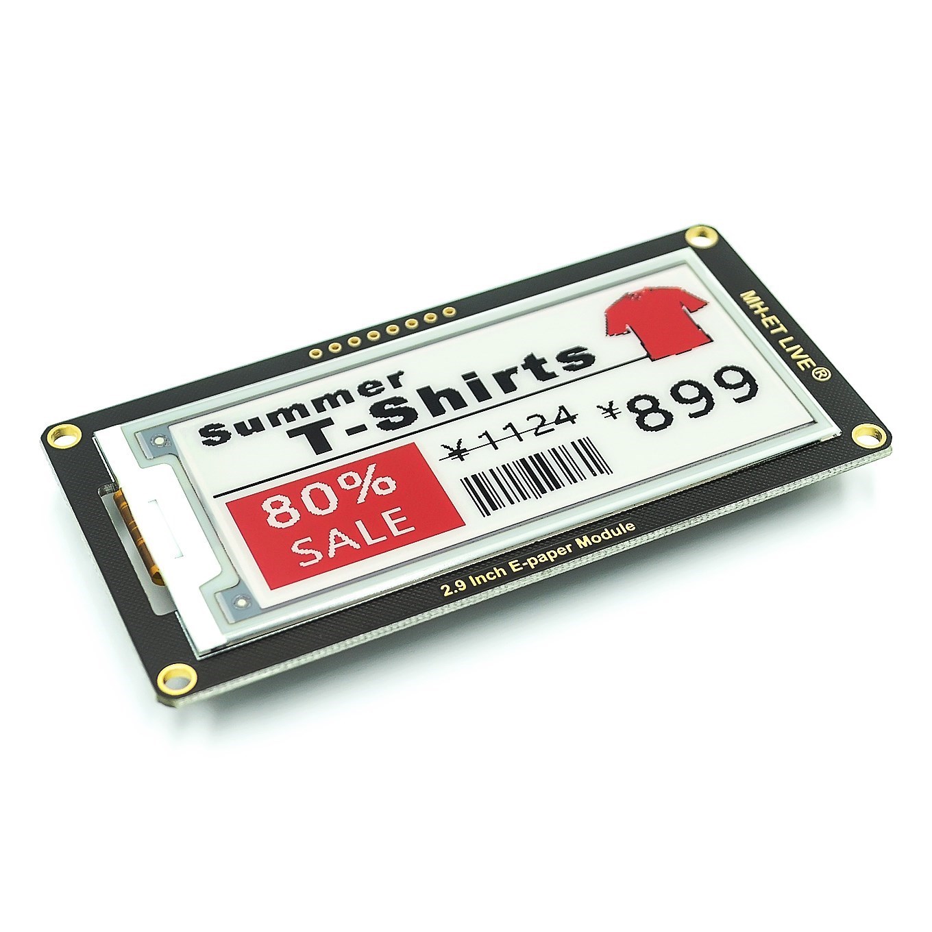 Modulo Epaper da 2.9 pollici E - Display Epaper 2.9 recensione e prezzo