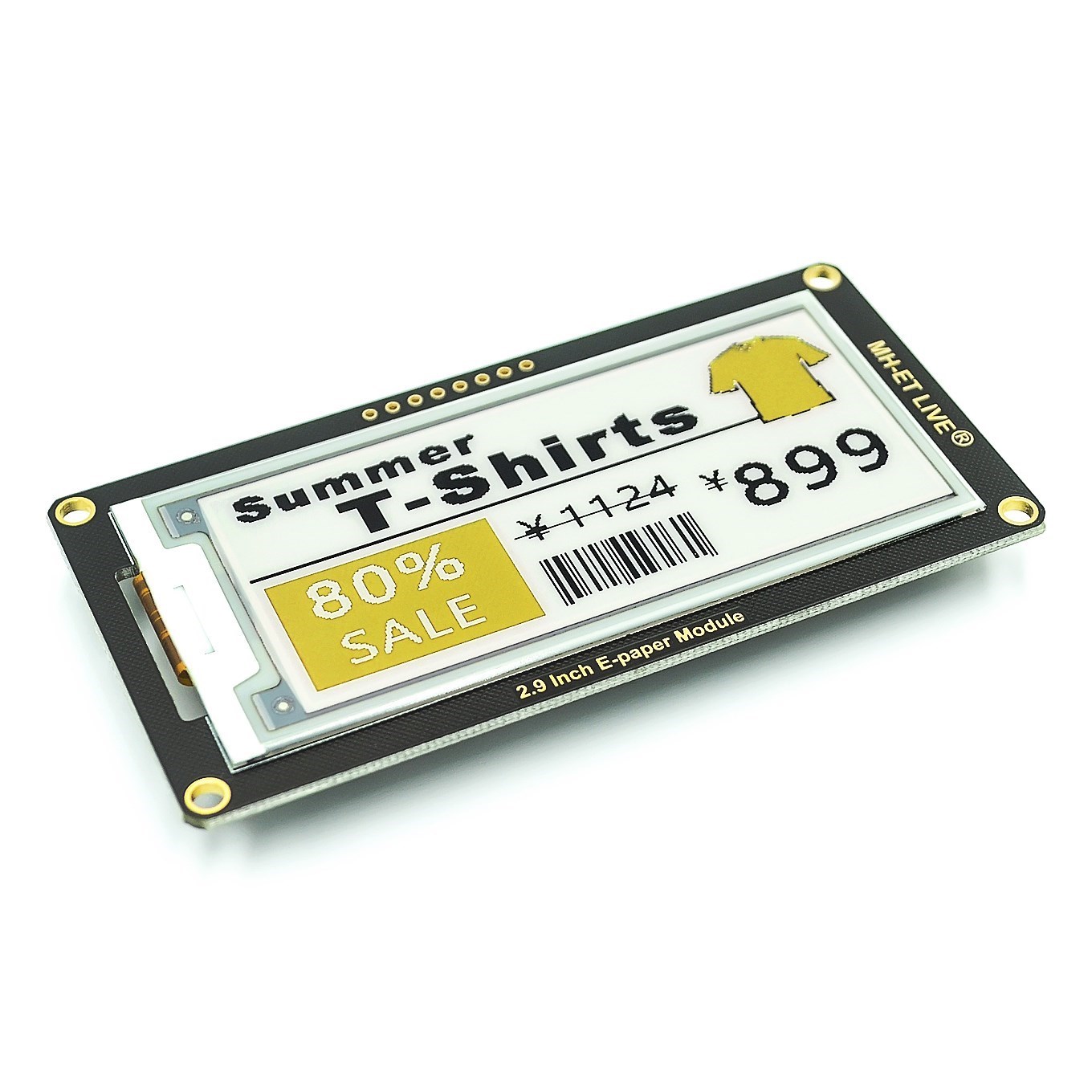Modulo Epaper da 2.9 pollici E - Display Epaper 2.9 recensione e prezzo